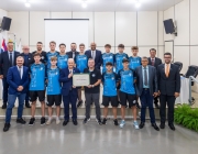 CFM Futsal Sub-15 recebe Votos de Congratulações pela conquista da Taça Brasil