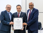 Outorga de Título de Cidadão Honorário de Medianeira, ao Desembargador Luiz Osório Moraes Panza