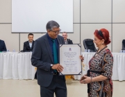Solenidade de entrega do Título de Cidadã Honorária - Leci Desbessel