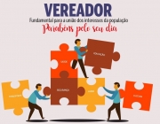 1º de outubro - Dia do vereador!!