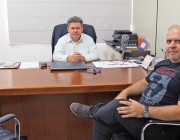 Valdecir Fernandes recebe visita de diretor do IPREMED
