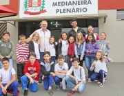 Alunos do Jaime Canet visitam Câmara e aprendem sobre as atribuições dos vereadores