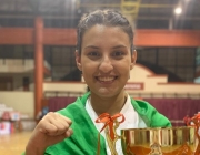 Atleta natural de Medianeira conquista título em campeonato internacional de Karate