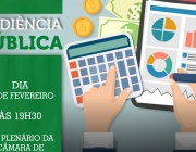 Câmara convoca audiência pública para Executivo prestar contas do 3º quadrimestre de 2018