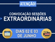 Câmara convoca sessões extraordinárias para próxima quinta e sexta