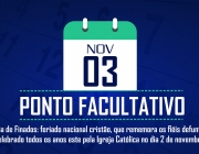 Câmara estabelece ponto facultativo de trabalho no âmbito do Poder Legislativo Municipal