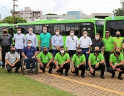 Câmara prestigia apresentação de nova e moderna frota de ônibus da Paloma