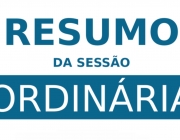 Confira as proposições aprovadas na sessão ordinária desta semana