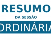 Confira as proposições aprovadas na sessão ordinária desta semana