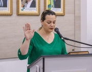 Debora Picolli é empossada vereadora por 30 dias