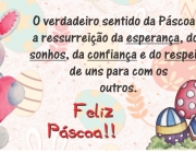 Desejamos a todos uma Feliz Páscoa!!