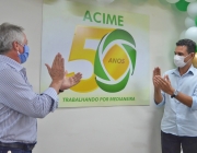 Legislativo prestigia lançamento de selo comemorativo dos 50 anos da ACIME