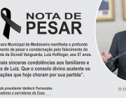 Nota de Pesar - Luiz Hoflinger