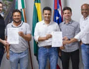 Ordem é assinada para pavimentação asfáltica no Bairro Jardim Irene