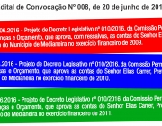 Presidente convoca sessões deliberativas extraordinárias