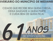 Semana especial de aniversário do Município. Parabéns Medianeira!