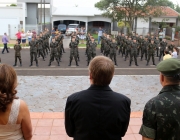 Tiro de Guerra 05-018 Medianeira realiza formatura de matrícula de 40 novos atiradores