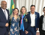 Vereadores prestigiam a posse do Conselho Diretor do Ano Rotário do Rotary Club Medianeira