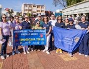 Vereadores prestigiam caminhada contra o Feminicídio